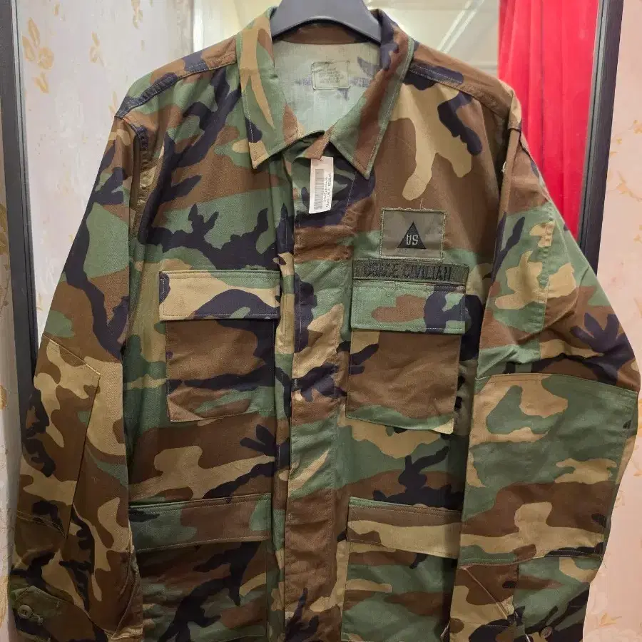 7/42 미군 오리지널 우드랜드 BDU(Battle Dress Uniform) 전투 상의(새상품