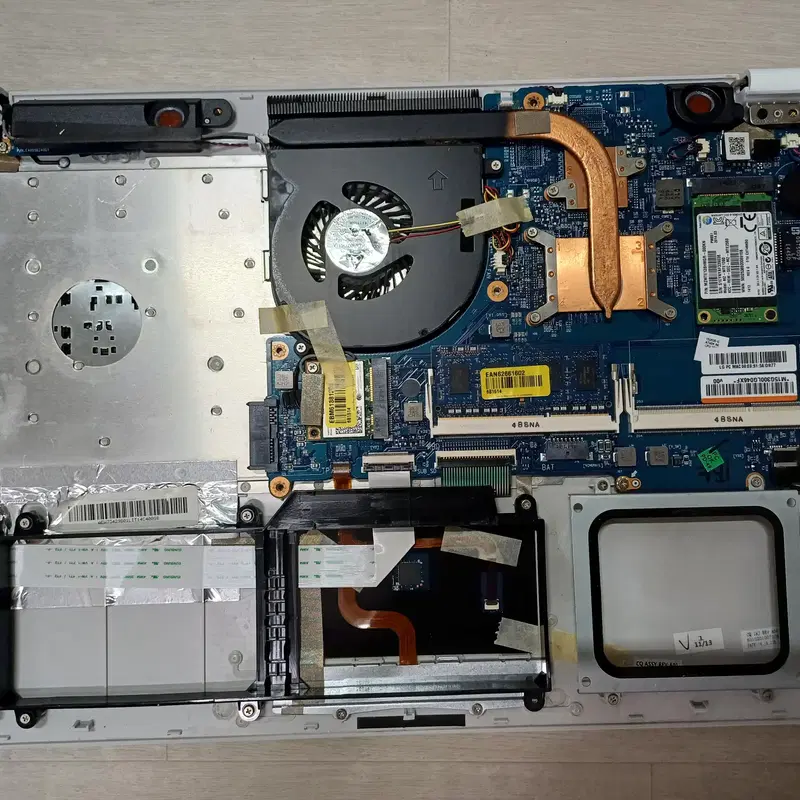부품용 LG노트북 LG15U53 15U530-GT4WK 파워버튼보드,팬,스피커