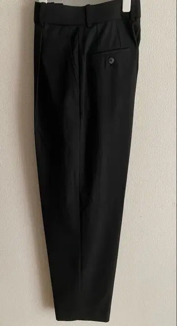 [UNIQLO] 턱 와이드 팬츠 S 긴 길이 블랙