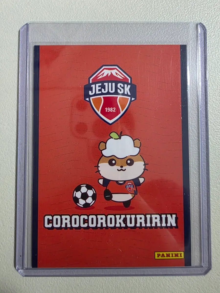 2026 k리그 산리오 제주sk fc 케릭터 카드 코로코로쿠리링 축구테마B