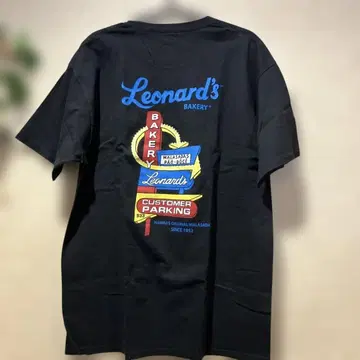 Leonard's Bakery 티셔츠 블랙 Lno.1191