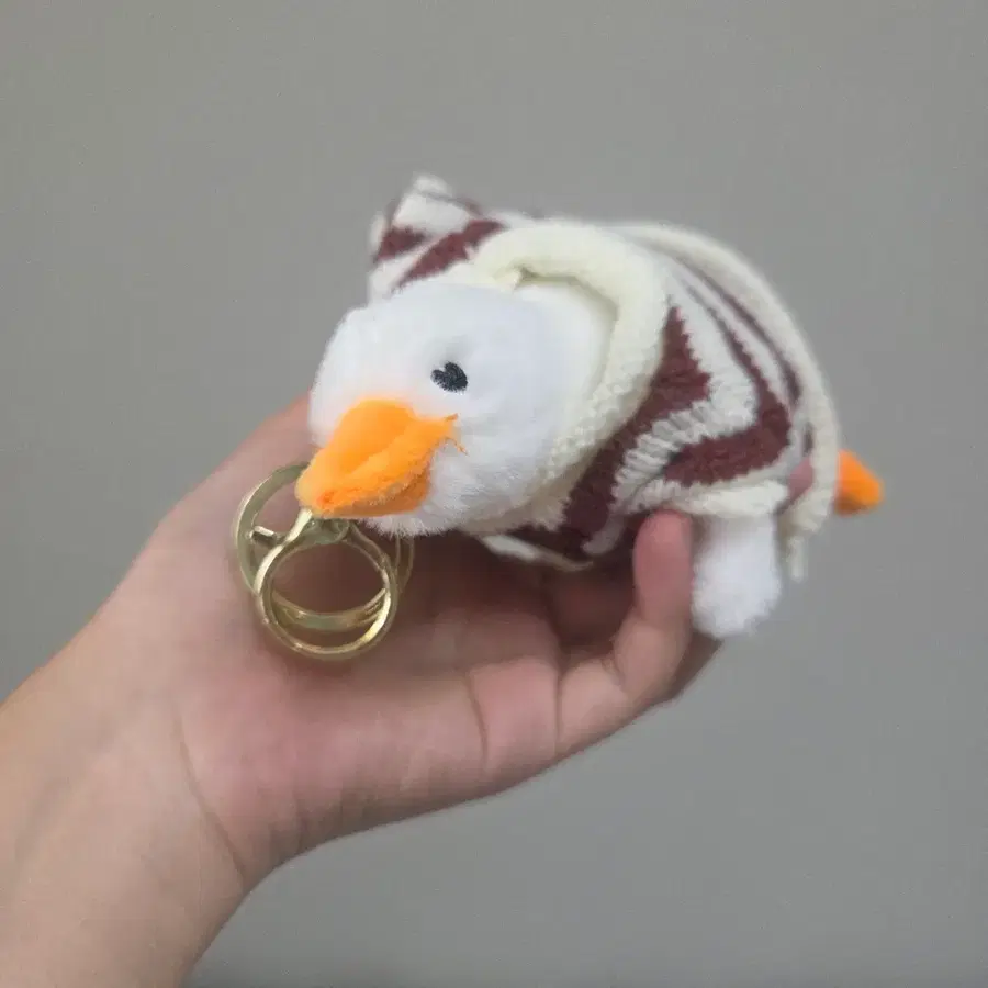 오리 인형 키링