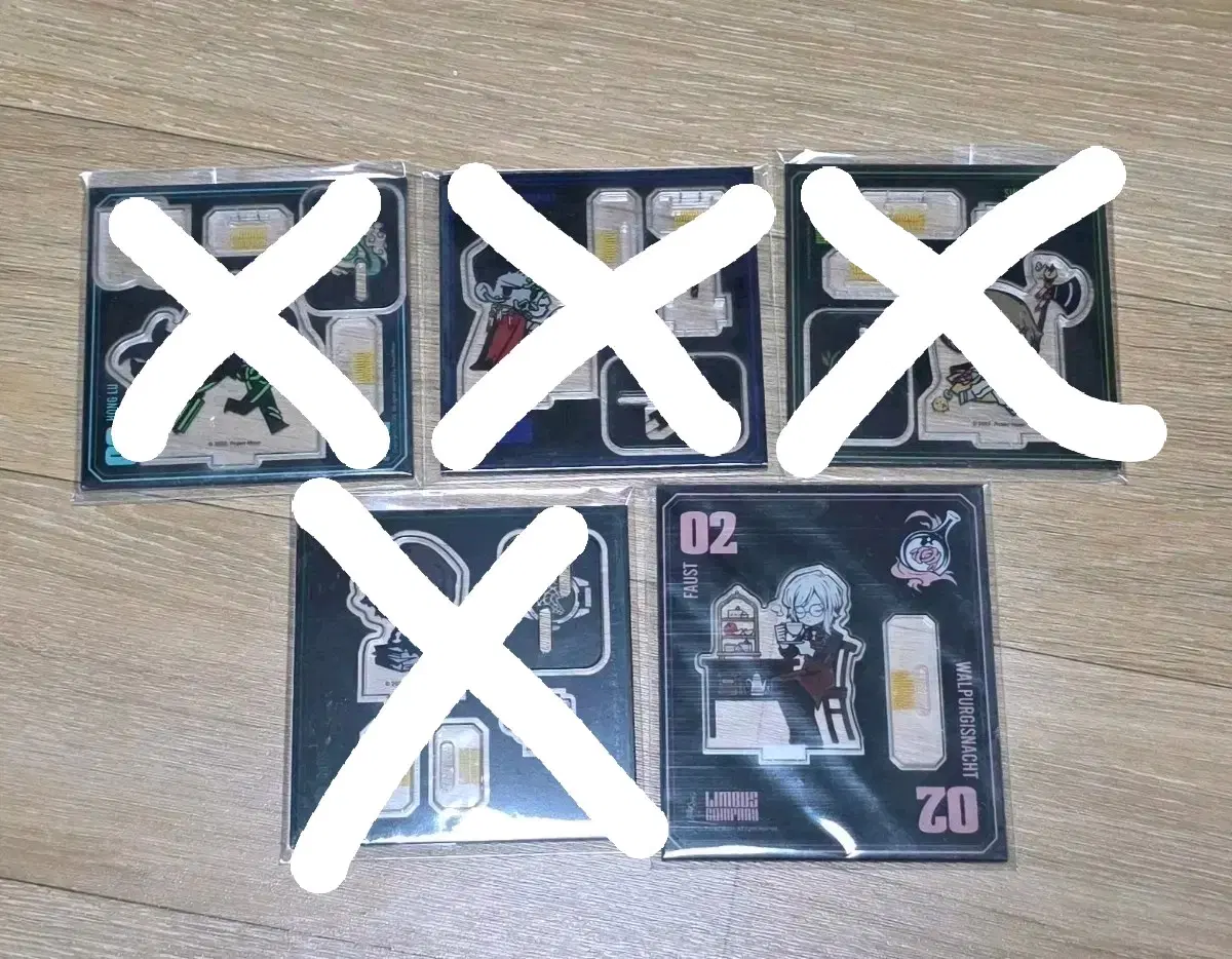 [미개봉 판매] 림버스 컴퍼니 아크릴 vol.4 파우스트