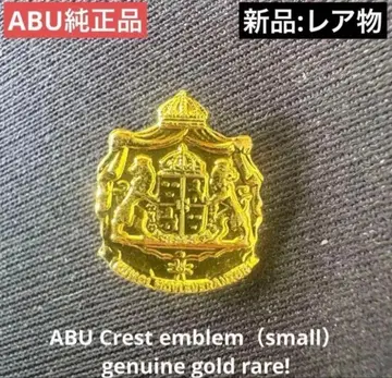 Parts ABU 정품 새상품 크레스트 엠블럼 금색 앰버서더 카디널