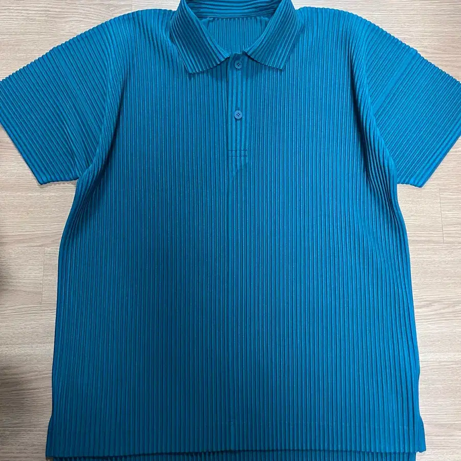 옴므플리세 오버사이즈 반팔pk Teal Green 4