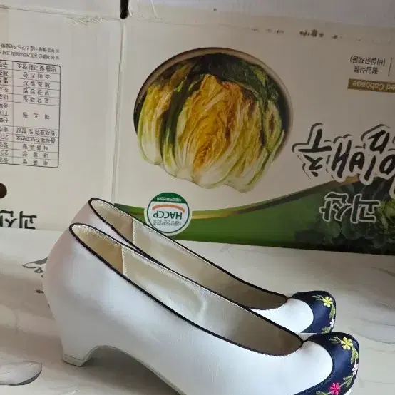 한복신발 꽃신 고무신