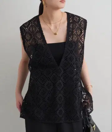 loungedress 레이스 베스트 라운지 드레스