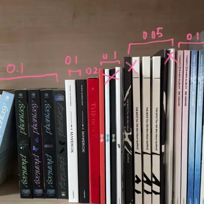 더보이즈 개봉앨범 판매