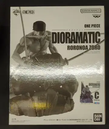 반다이 스피리츠 오락 제일복권 원피스 DIORAMATIC 로로노아 조로 C 로로노아 조로 THE BRUSH TONES (화이트 블랙 브러쉬 채색) C