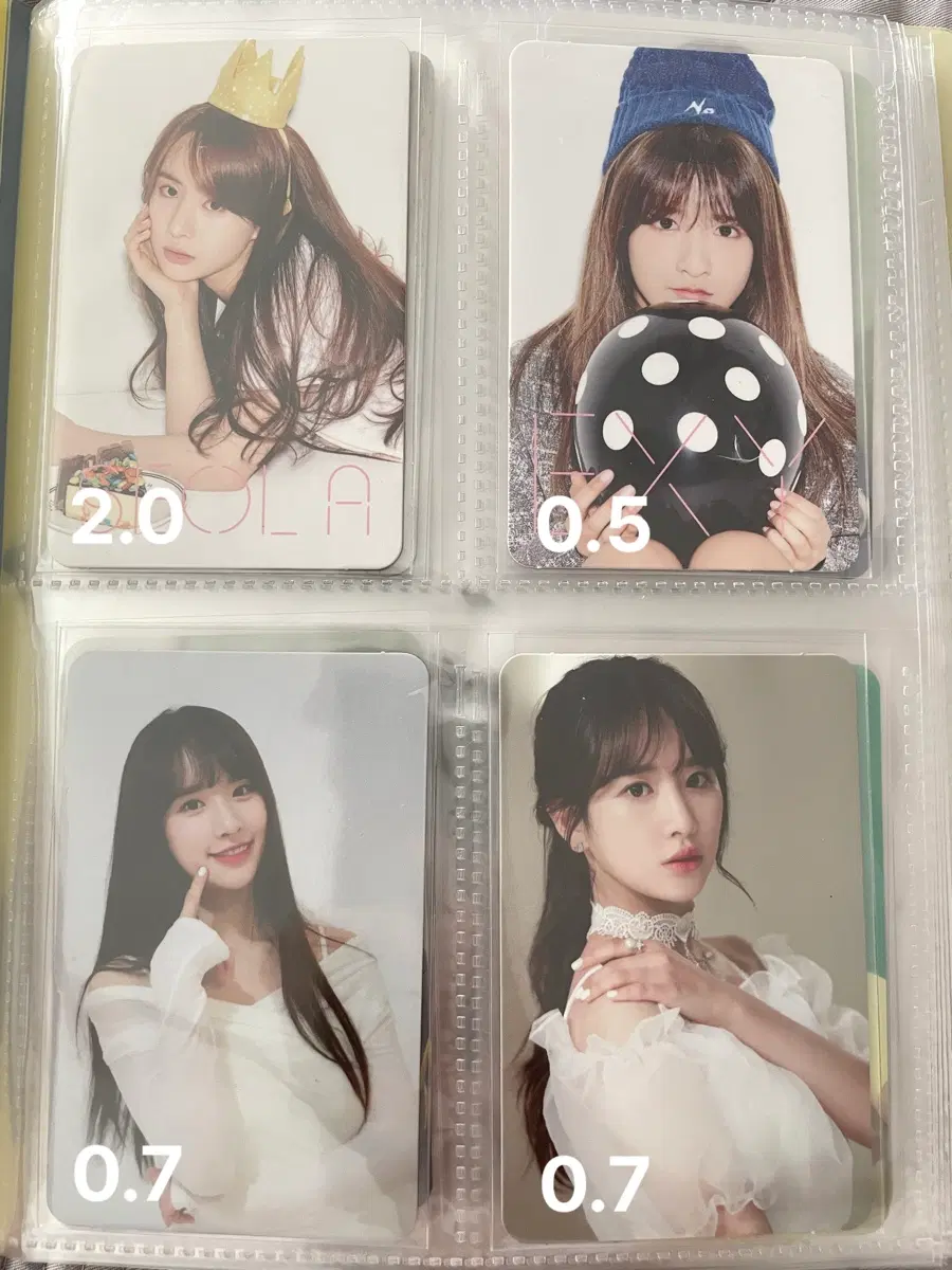 우주소녀 포카 정리 판매 (1)