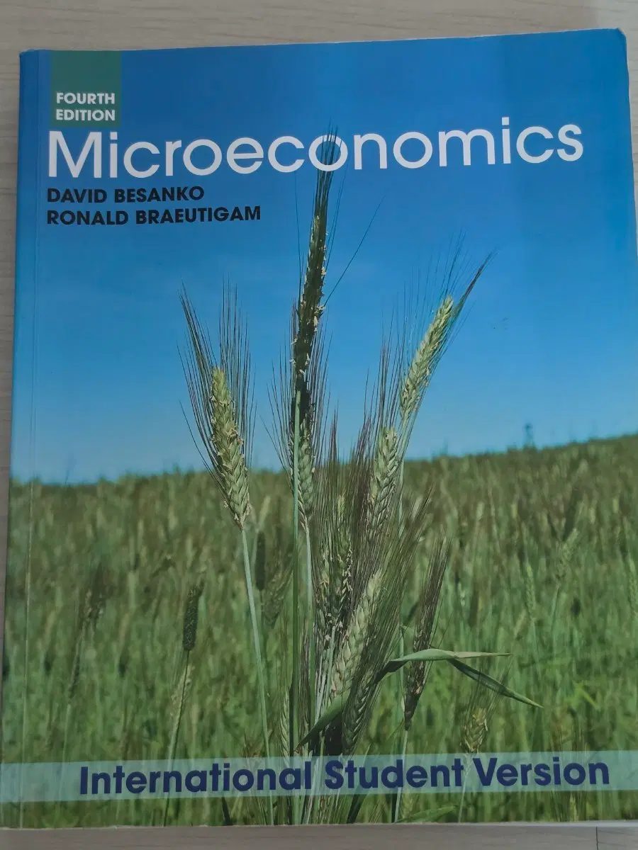 Microeconomics 4tn edition