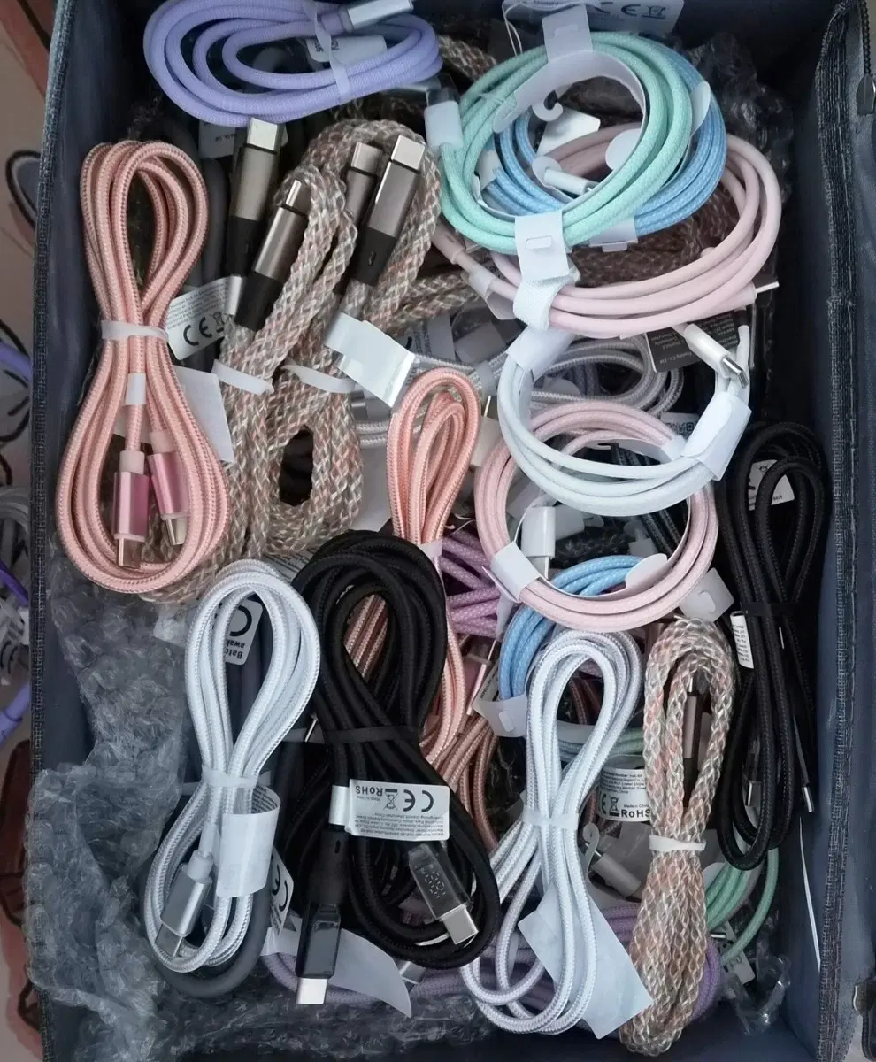 전체 C타입 고속 충전 케이블