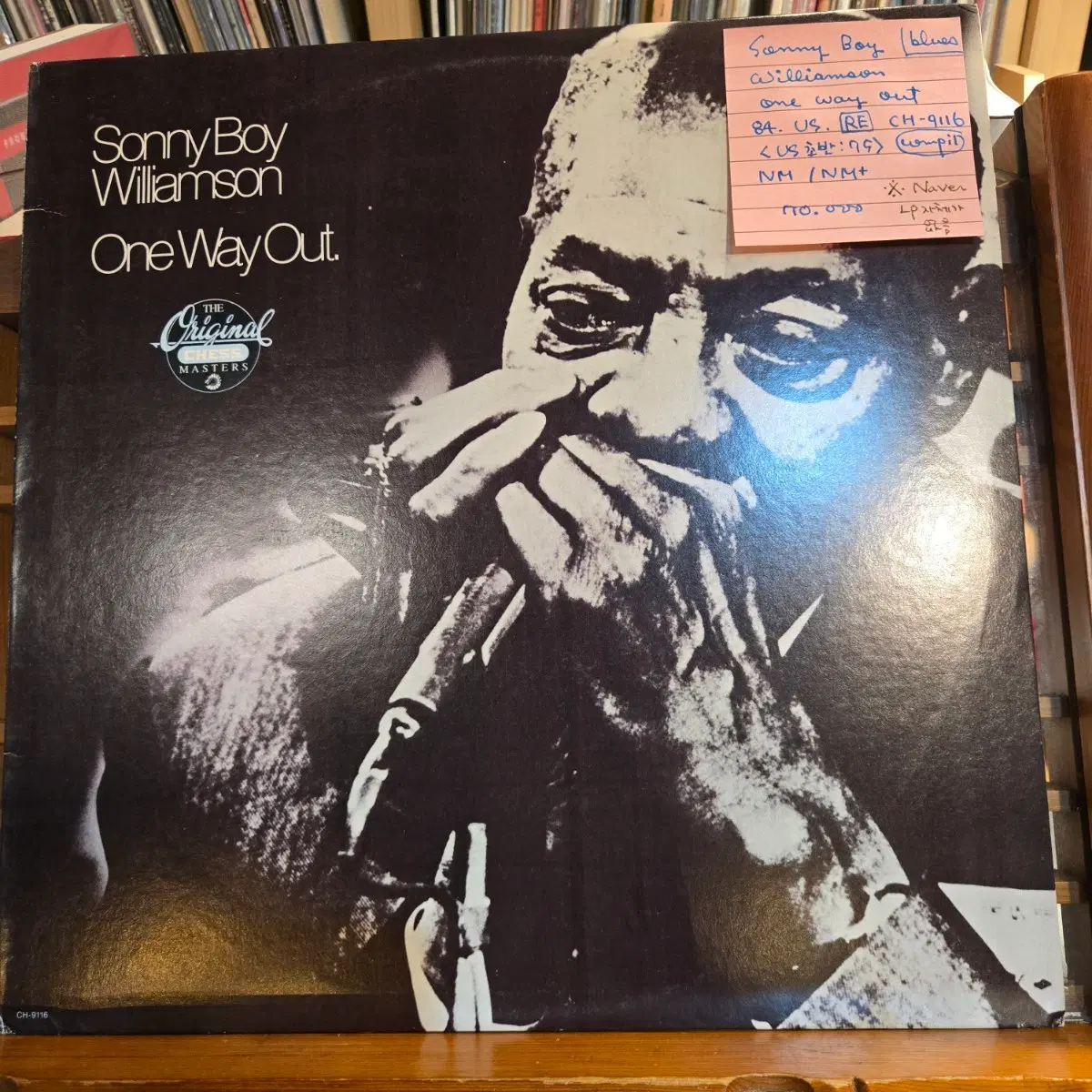 Sonny Boy Williamson.one way out.84.US.RE.NM/NM+.민트급LP