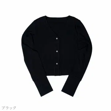 시로노사쿠라. Sun Crush! UV cardigan ~설강화~ 블랙