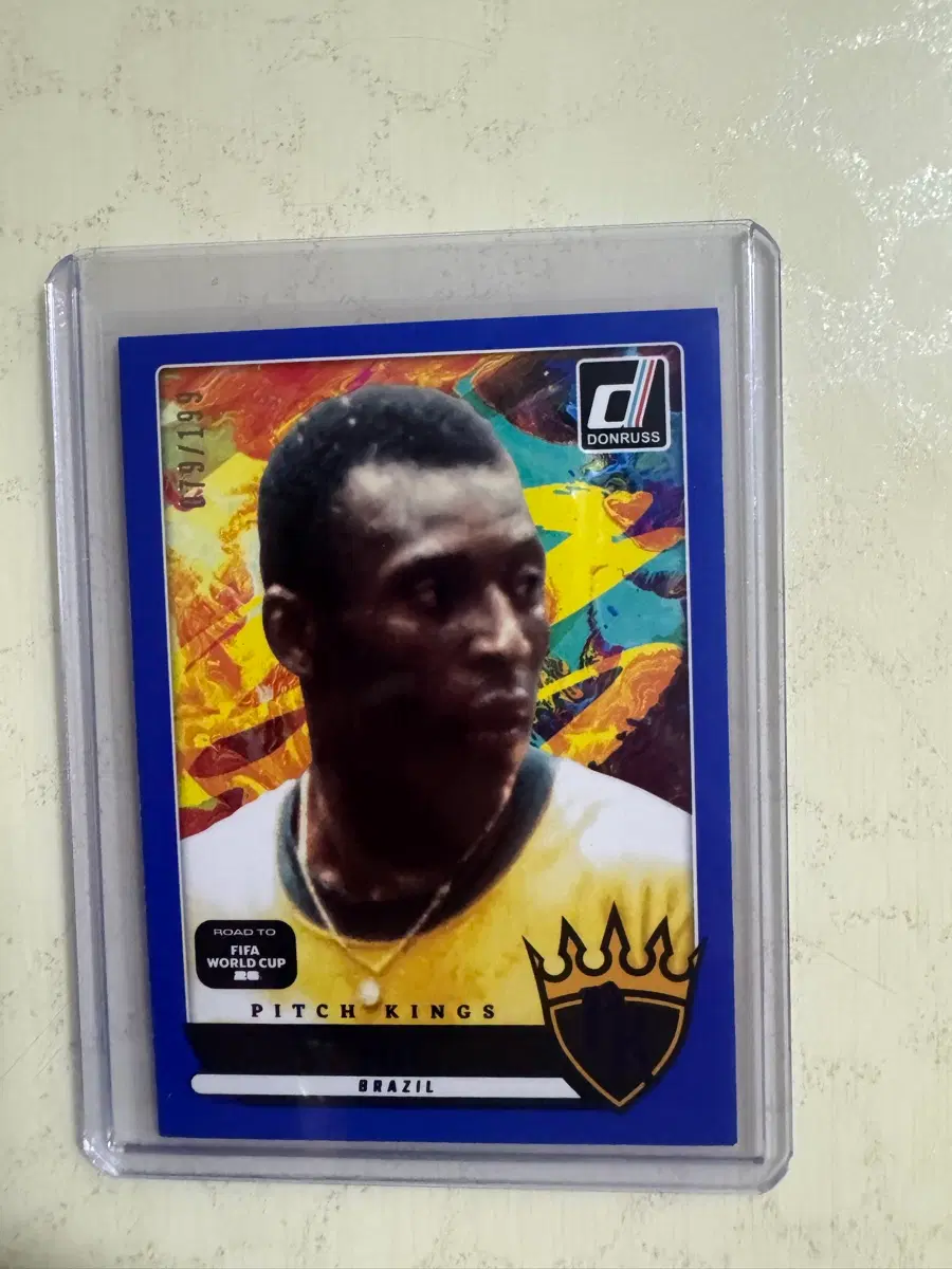 펠레 축구 카드 79/199 2026 파니니 돈러스