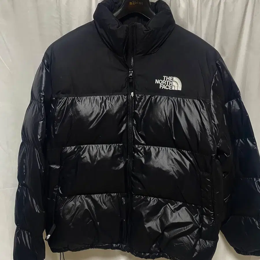 no.212 노스페이스 눕시 숏패딩 블랙 2xl 상태굿