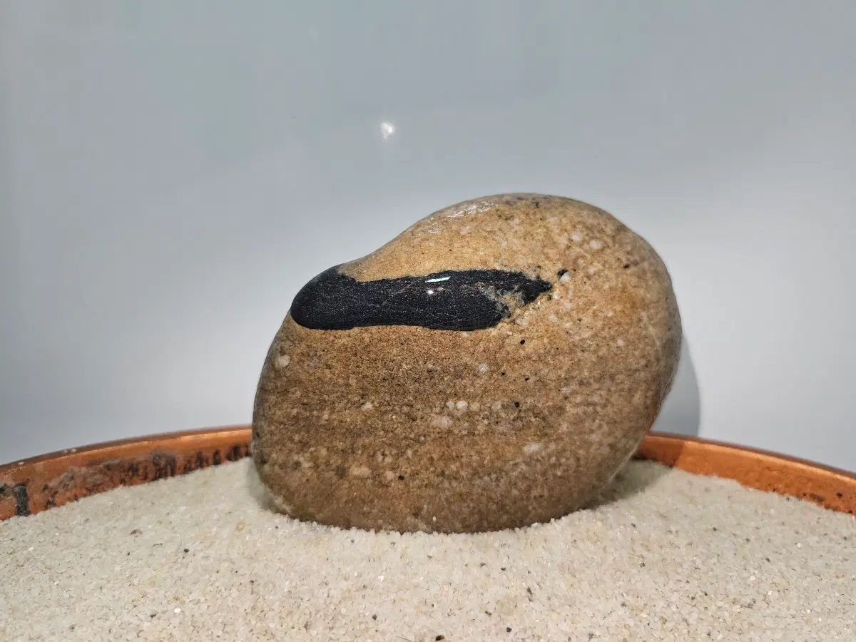 수석 자연석 한일 문양석 크기 14 - 11 - 5