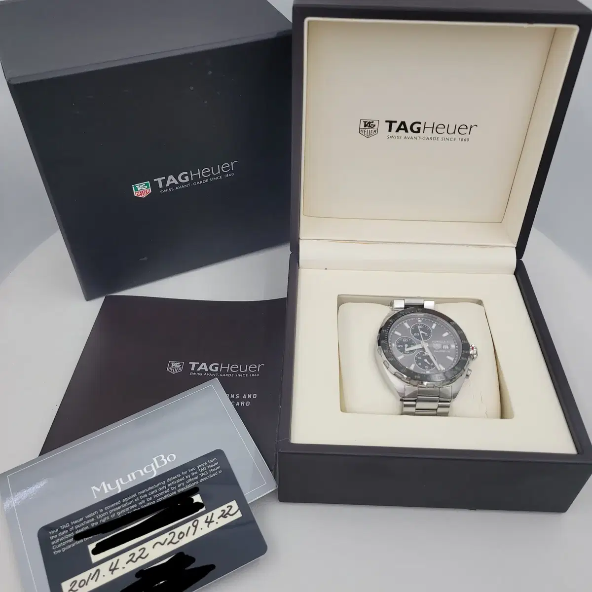 태그호이어 포뮬러 1 크로노그래프 오토매틱 44mm