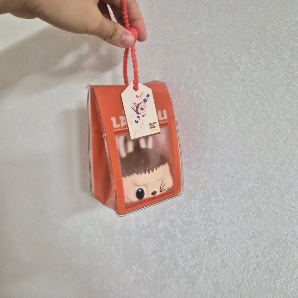 (정품)라부부 수상한 편의점 핀치 스퀴시 키링