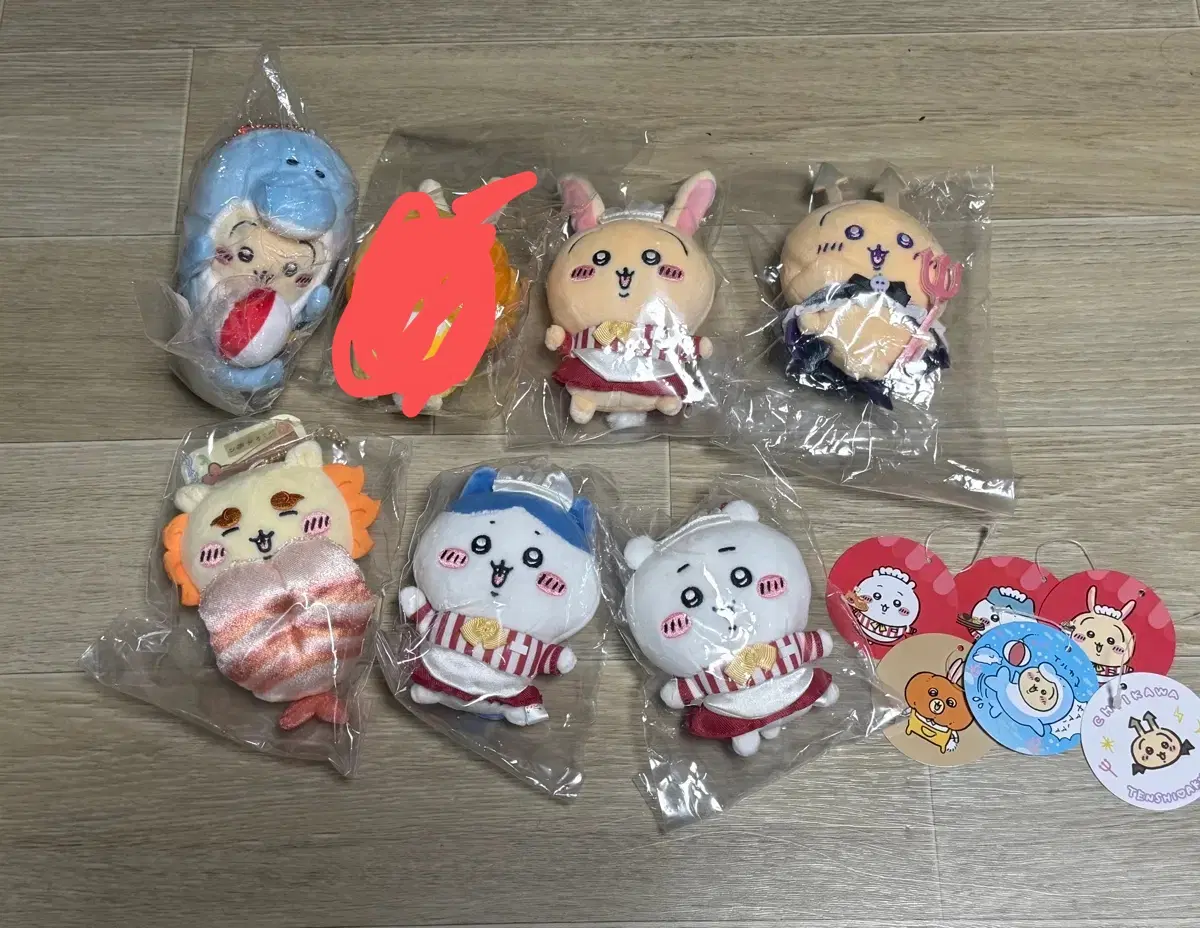 치이카와 우사기 시사 하치와레 마스코트 일괄 양도합니다