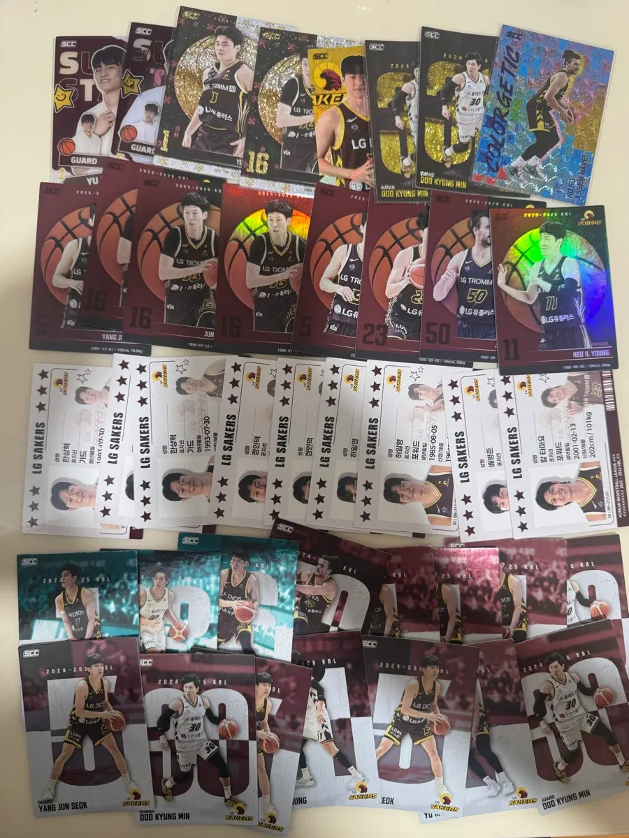 Kbl카드 LG 일괄 팝니다