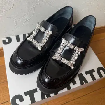 STACCATO 엘자 볼륨 로퍼 비쥬 장식 로퍼 24.5