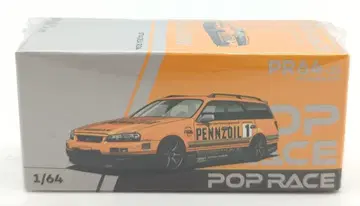 POP RACE 1/64 PR640021 STAGEA R34-PENNZOIL PR64-21