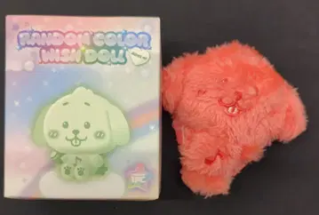 NCT WISH NCT WISH POP UP FIND YOUR COLOR MD 재희 랜덤 컬러 위시 인형 빨간색