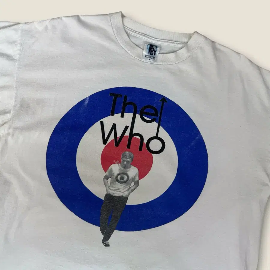 1996 USA The Who 북미 투어 싱글스티치 밴드티