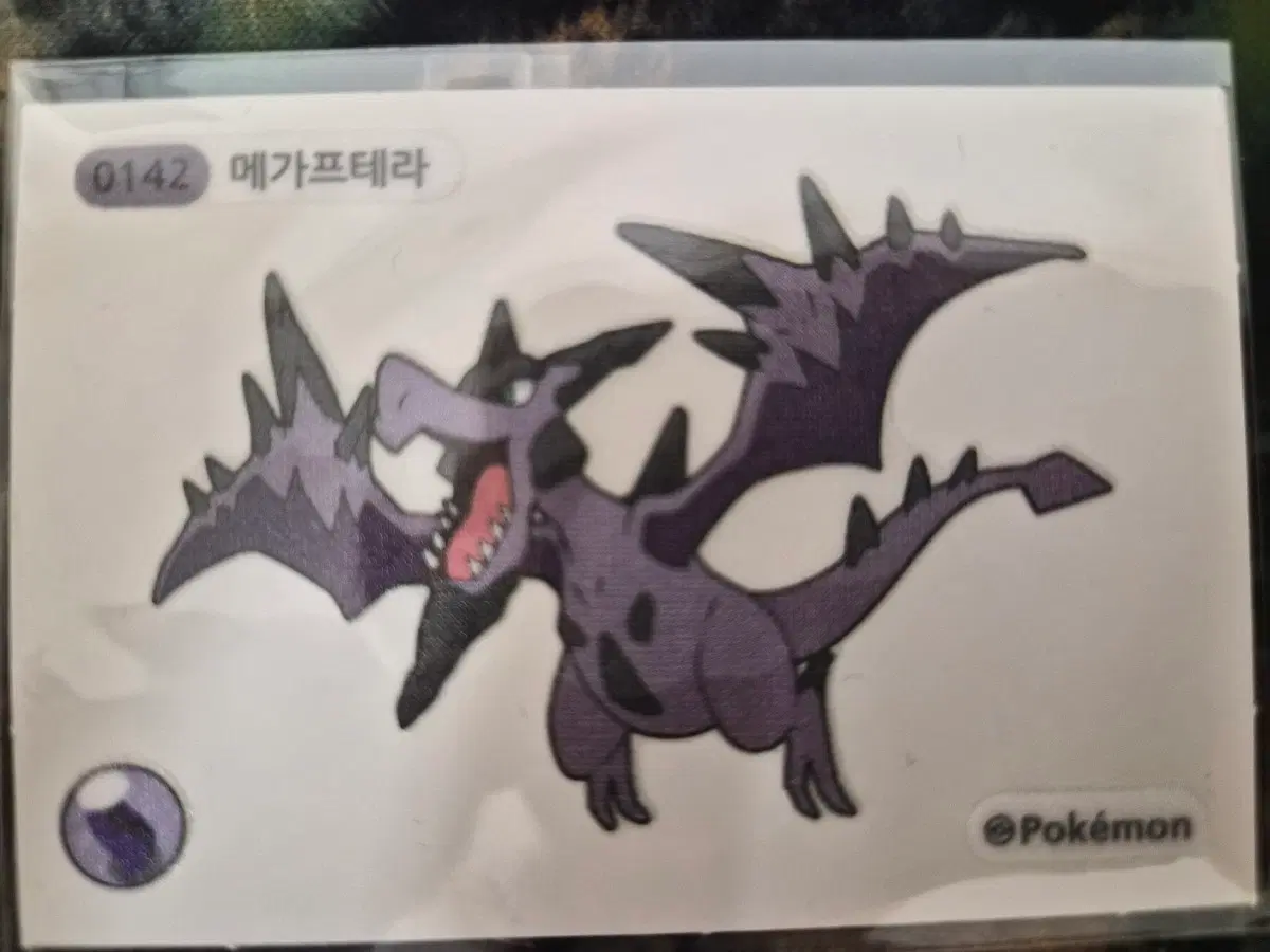 메가진화띠부씰 메가프테라