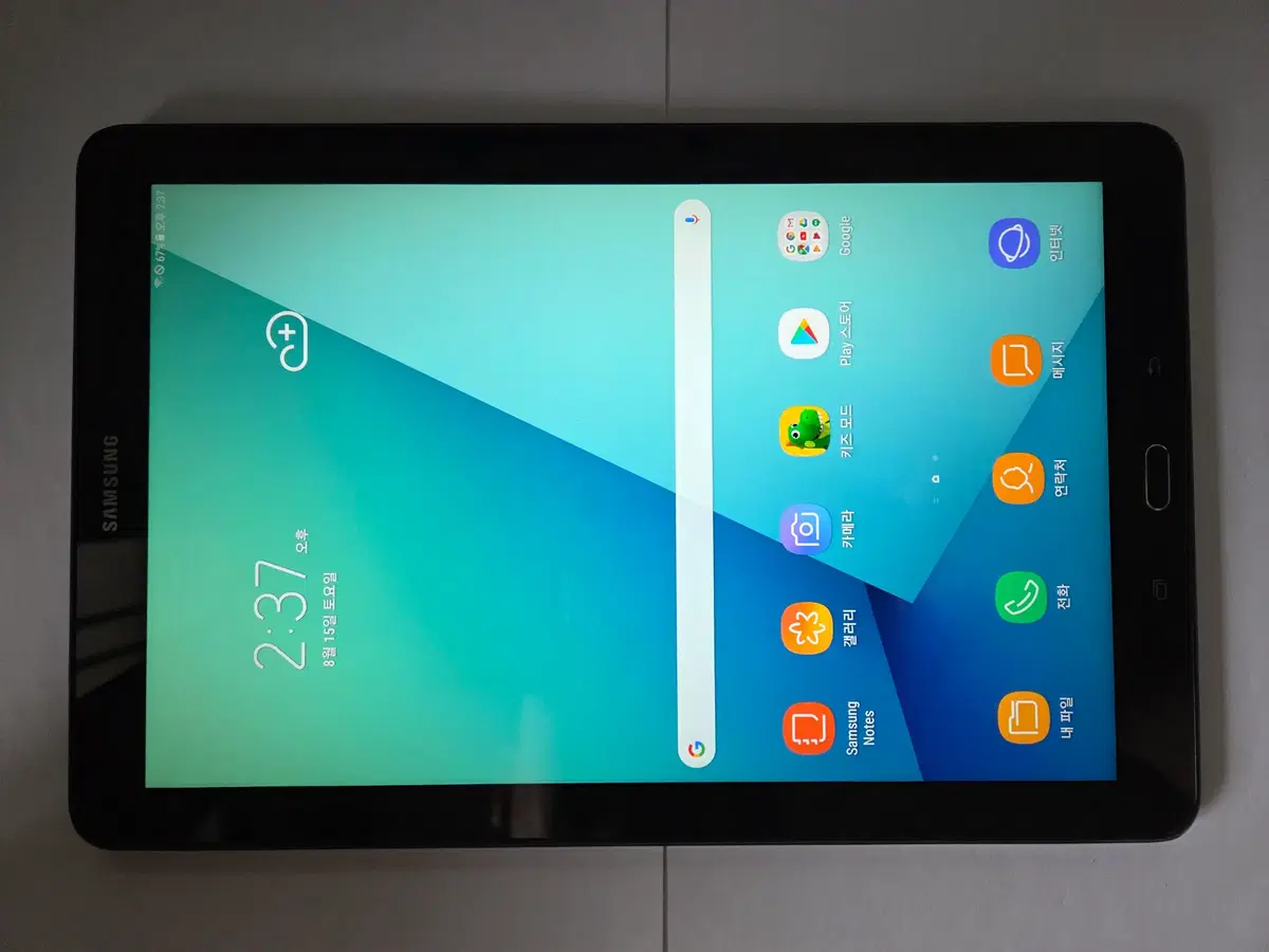 갤럭시탭 A6 10.1(SM-P585) 32G 셀룰러 블랙 팝니다.