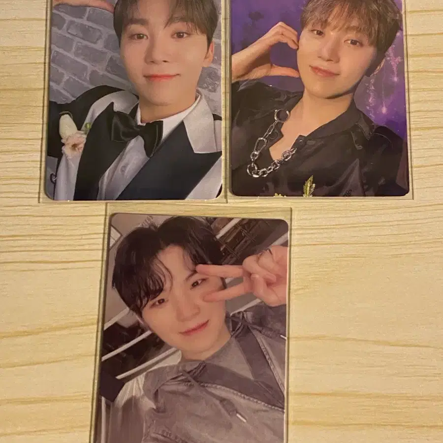 세븐틴 포토카드 3장 세트 부승관 우지 일괄 양도