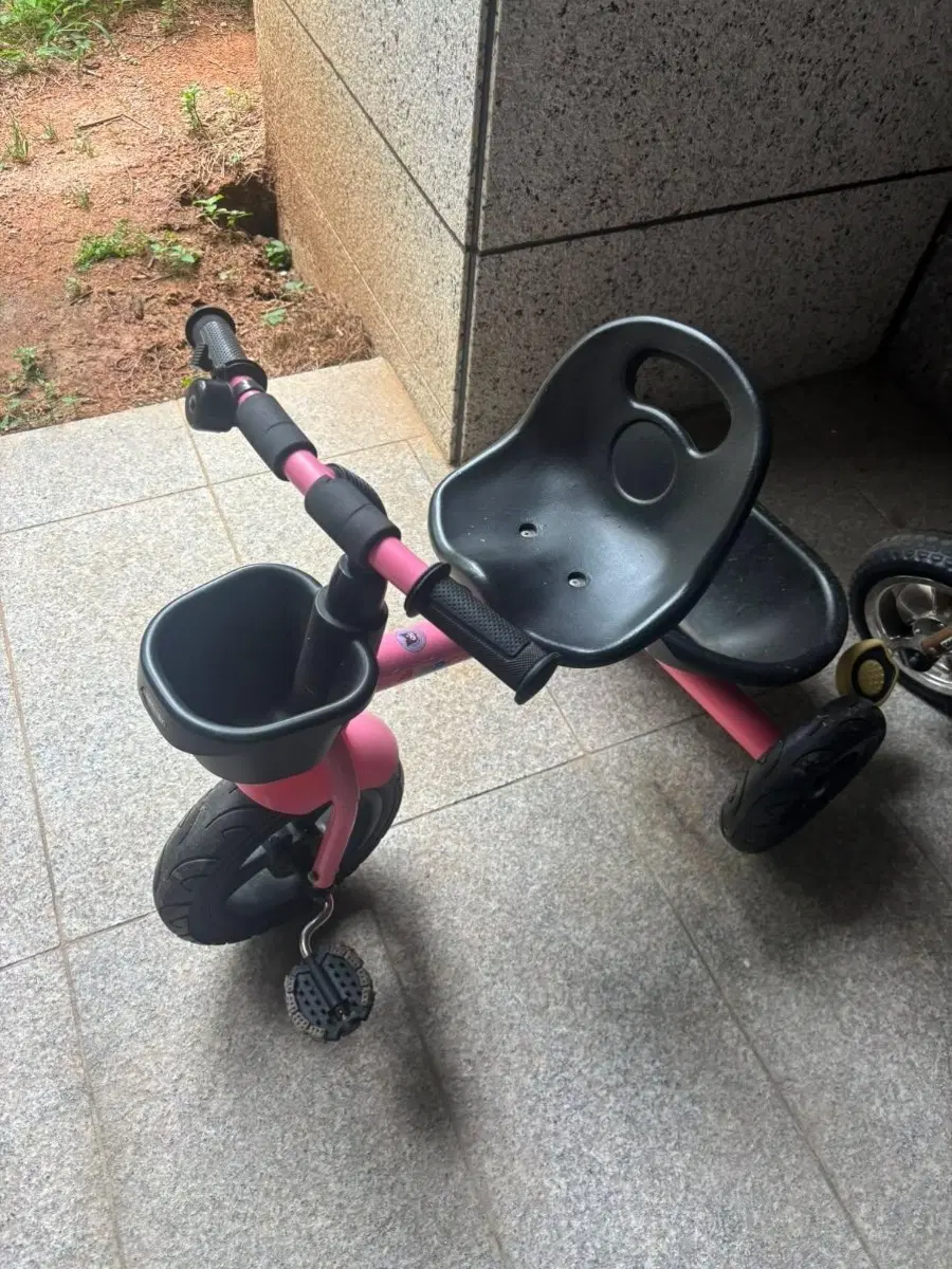 아동용 세발자전거 핑크