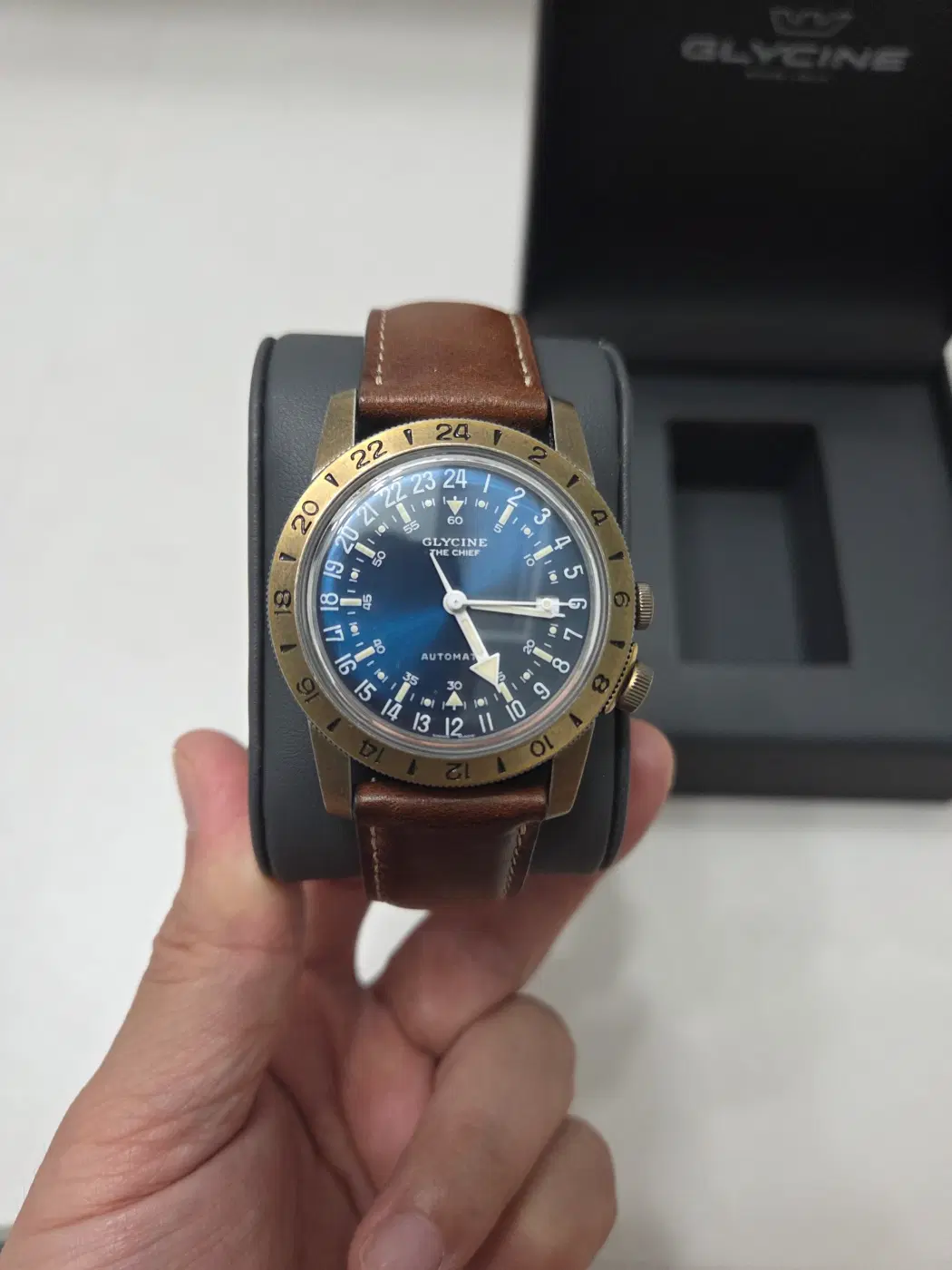 *민트급* 글라이신 에어맨 더치프 40mm 판매합니다