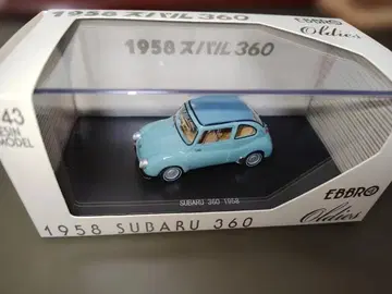 EBBRO 1/43 미니카 스바루 360 블루