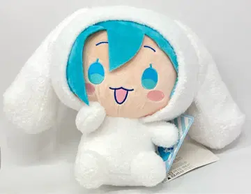 세가 L 봉제 인형 하츠네 미쿠 x 시나모롤 하츠네 미쿠