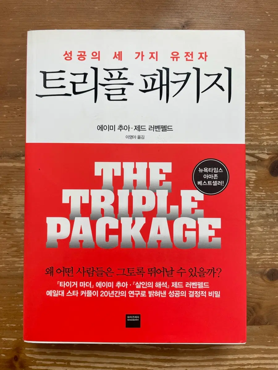 트리플 패키지 - 에이미 추아