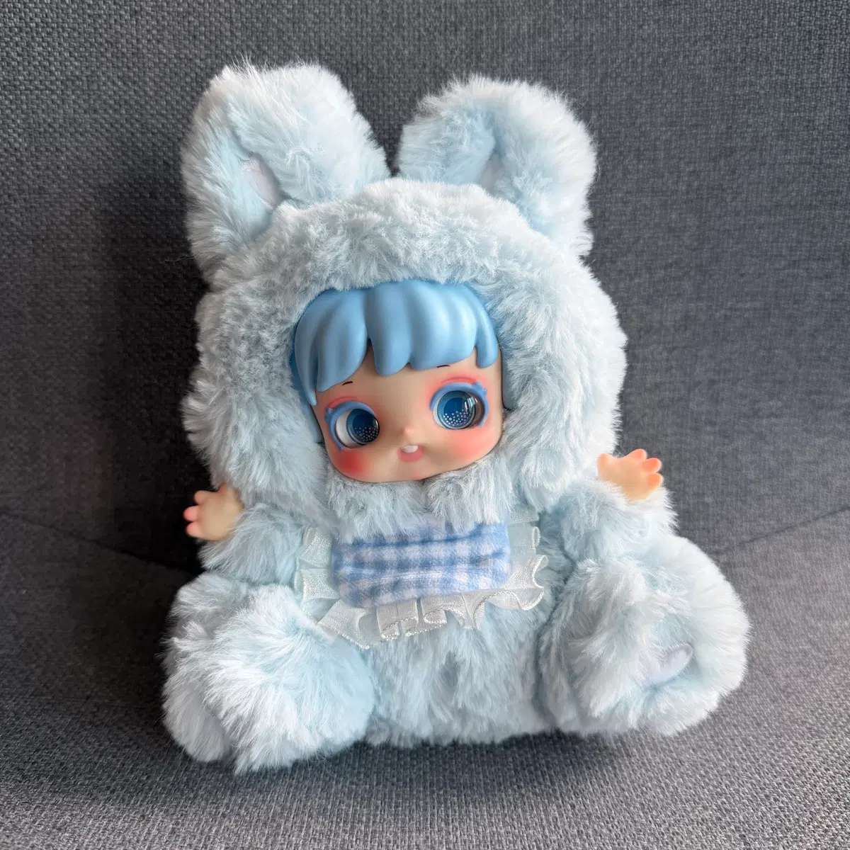 (정품)미아나 소프트 블루 인형 키링