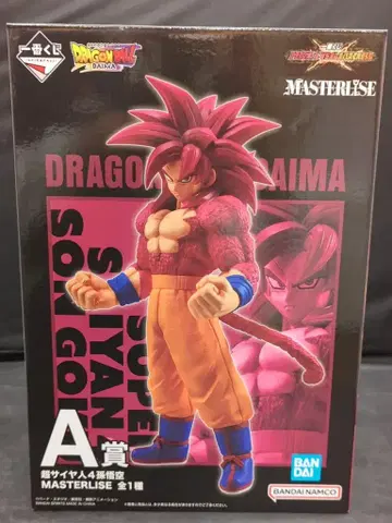 BANDAI SPIRITS 제일복권 드래곤볼 VS 옴니버스 CROSS A상 초사이어인 4 손오공 MASTERLISE