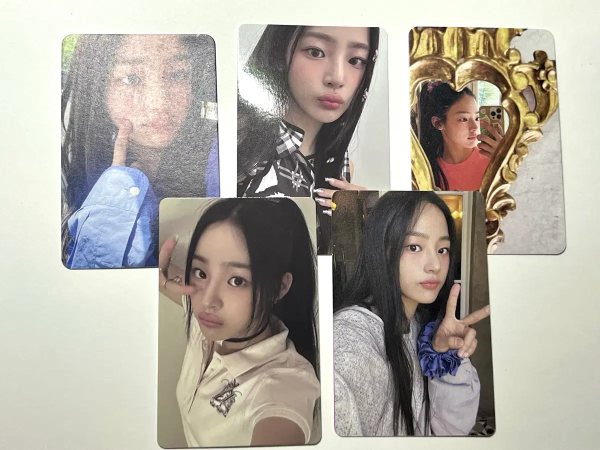뉴진스 민지 포카 포토카드 개별 일괄 양도 판매