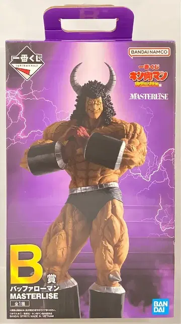 BANDAI SPIRITS 제일복권 근육맨 완벽 초인 시조편 B상 버팔로맨 MASTERLISE