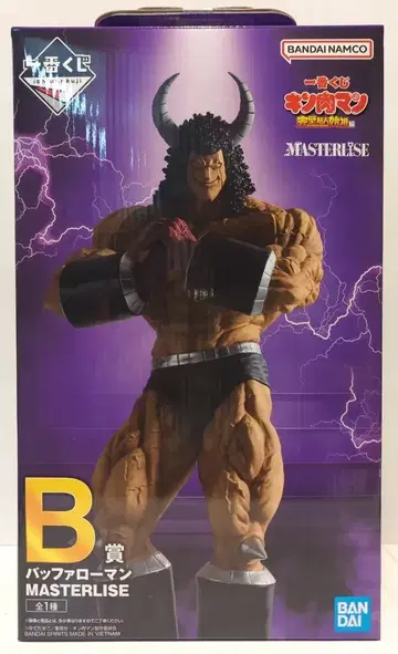 BANDAI SPIRITS 제일복권 근육맨 완벽 초인 시조편 B상 버팔로맨 MASTERLISE