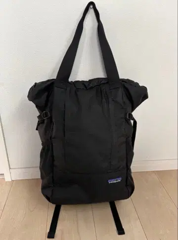 Patagonia 파타고니아 라이트웨이트 트래블 토트백 블랙