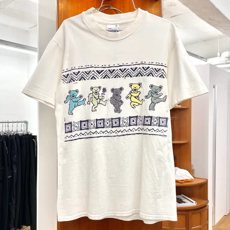 [S] 1995 그레이트풀데드 댄싱 베어 빈티지 티셔츠