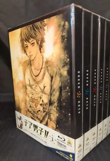 애니메이션 Blu-ray 치어 남자!! 특장 한정판 전 6권 세트