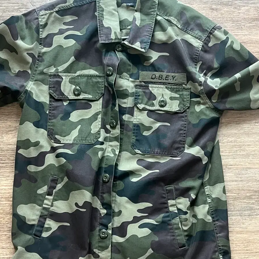 급매! 오베이 카모플라주 셔츠