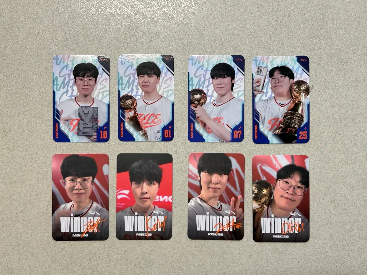 한화생명 7월 월간 포카