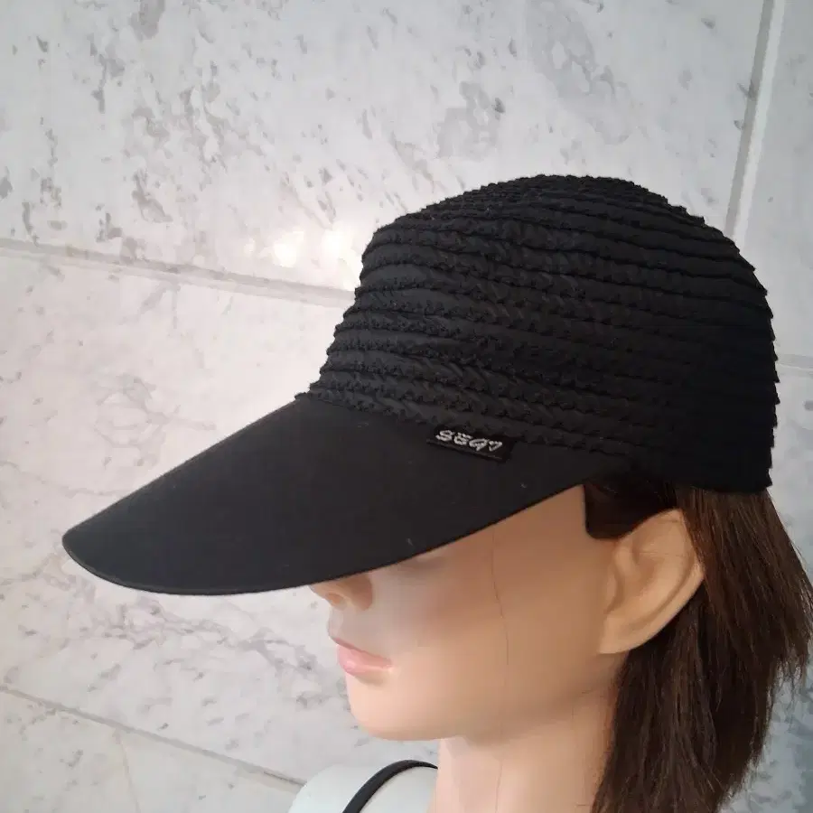 새상품 S&47 캡 모자 블랙