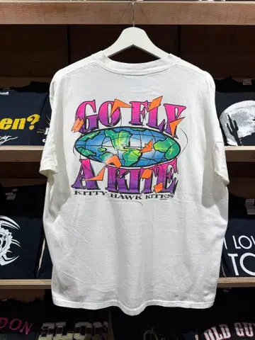 90s USA제 Kitty Hawk Kites ONEITA 기업T L