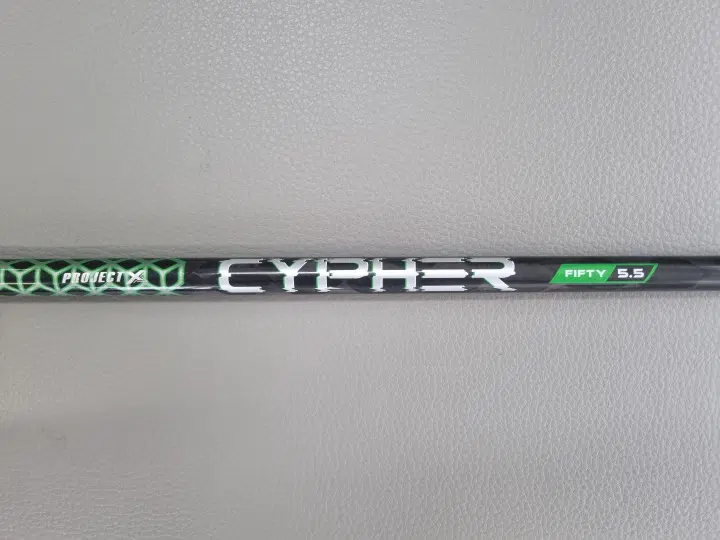 인기  프로젝트 X CYPHER 55 S 우드 샤프트 PXG 슬리브